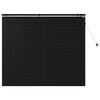 vidaXL Venēcijas žalūzija Melns 160 x 130 cm 35 mm