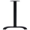 vidaXL Bistro Galda Kājas 2 gab Melns 61x8x72 cm Čuguns