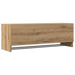vidaXL Skapis Artisan Oak 100x32,5x35 cm Engineered Wood