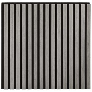 vidaXL Sienas paneļi 8 gab. 60,5 x 60 cm Pelēka