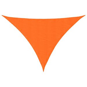 vidaXL saulessargs, 3x3x4,24 m, trijstūra, oranžs oksforda audums