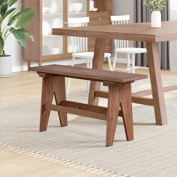 vidaXL sols Dabiska 100 x 30 x 50 cm Pārstrādāts masīvkoks