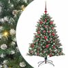 vidaXL Mākslīgā Ziemassvētku eglīte Zaļa 150 cm