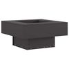 vidaXL Uguns bļoda Melna 60 x 60 x 30 cm Novecināts tērauds