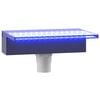 vidaXL ūdenskrituma sliede ar RGB LED gaismām, akrils, 30 cm