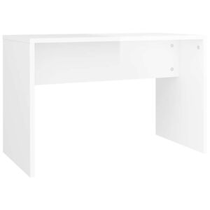 vidaXL spoguļgaldiņa sols, balts, 70x35x45 cm, inženierijas koks