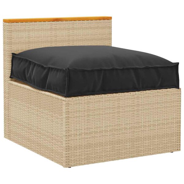 vidaXL Pale&scaron;u spilvens sēdeklim Melna 70 x 70 x 12 cm Oksfordas audums