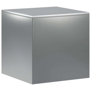vidaXL Augu statīvs Sudraba 40 x 40 x 40 cm Tērauds