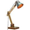 vidaXL Industrial galda lampa Daudzkrāsains apaļ&scaron; 23x18x95 cm E27