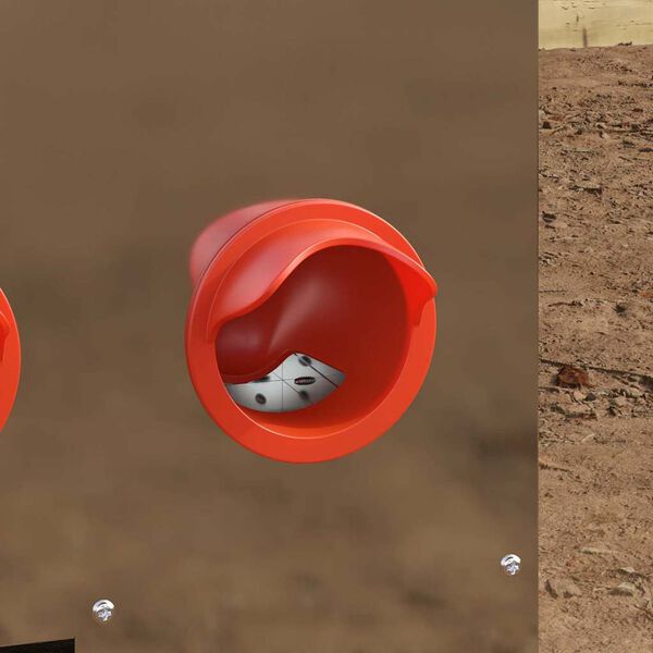 vidaXL Vistas barotava Sudraba 60,5 x 29 x 51 cm Cinkots tērauds