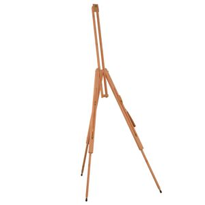 vidaXL molberts, 100x104x172 cm, dižskābarža masīvkoks