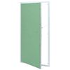 vidaXL Pieejas panelis Zaļa un sudraba 55 x 105 cm