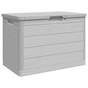 vidaXL āra spilvenu kaste, pelēka, 77,5x44,5x53 cm, polipropilēns