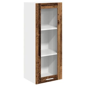 vidaXL Piekarams skapītis Vecs koks 40 x 31 x 100 cm Inženierijas koks