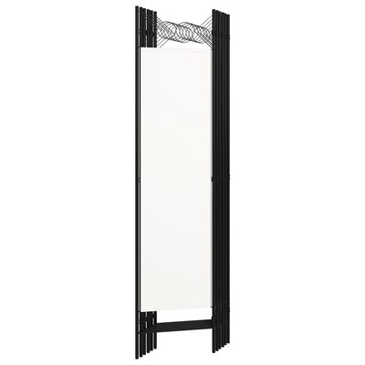 vidaXL 6-paneļu istabas aizslietnis, balts, 240x180 cm