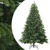 vidaXL Mākslīgā Saliekamā Ziemassvētku Egle ar statīvu Zaļa 210 cm