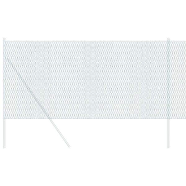 vidaXL Se&scaron;stūra žogs Zaļa 1,4 x 10 m PVC