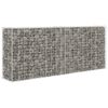 vidaXL gabions, cinkots tērauds, 85x30x200 cm