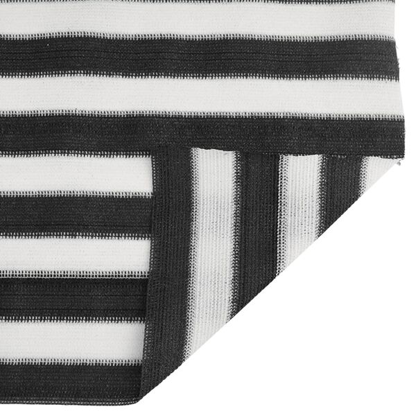 vidaXL norobežojo&scaron;ais tīkls antracītpelēks balts 1,8x25 m HDPE 150g/m&sup2;