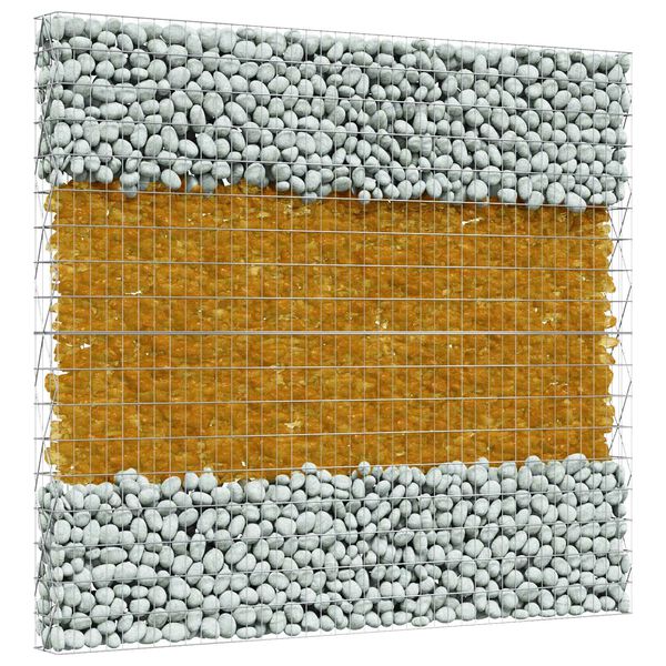 vidaXL Dārza Akmeņi Brūna 12 cm Stikls