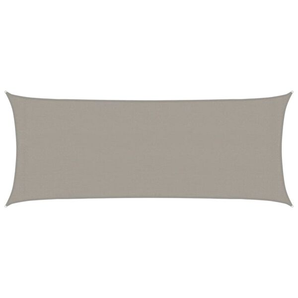 vidaXL saulessargs, 160 g/m&sup2;, taisnstūra, gai&scaron;i pelēks, 2x5 m, HDPE