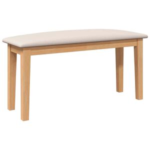 vidaXL Sols 90 cm Masīvkoka gumija