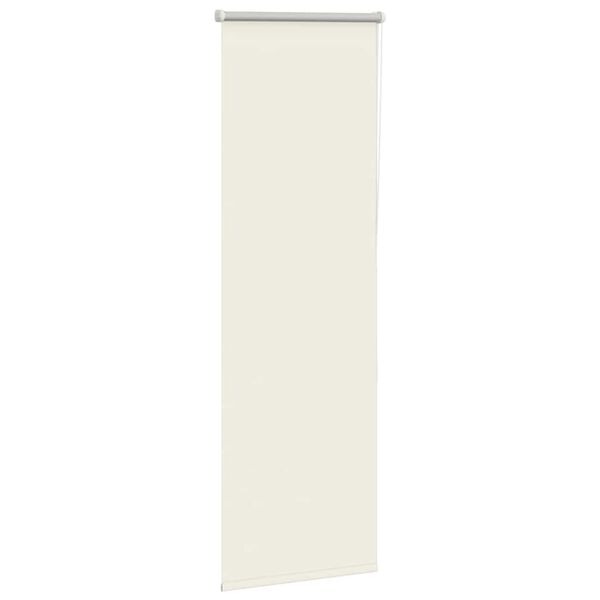vidaXL rullo žalūzija pelēkbalti 50x150 cm auduma platums 45,7 cm