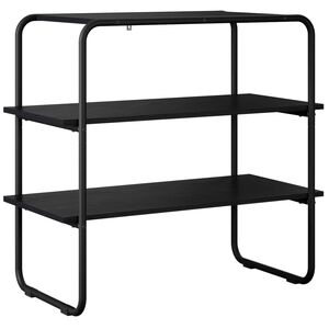 vidaXL Konsoles galds Melns ozols 60 x 41 x 75 cm Inženierijas koks