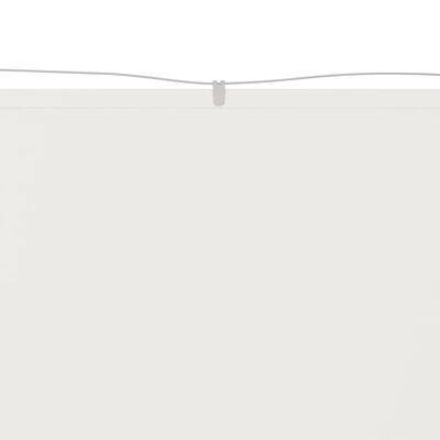 vidaXL vertikāla markīze, balta, 100x1000 cm, Oksfordas audums