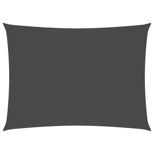 vidaXL saulessargs, taisnstūra, 2,5x4,5 m, antracītpelēks audums