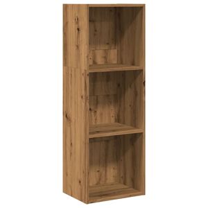 vidaXL grāmatu plaukts, koka krāsa, 40x30x114 cm, inženierijas koks