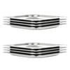 vidaXL Gastronorm trauki, 8 gab., GN 1/2, 20 mm, nerūsējo&scaron;s tērauds