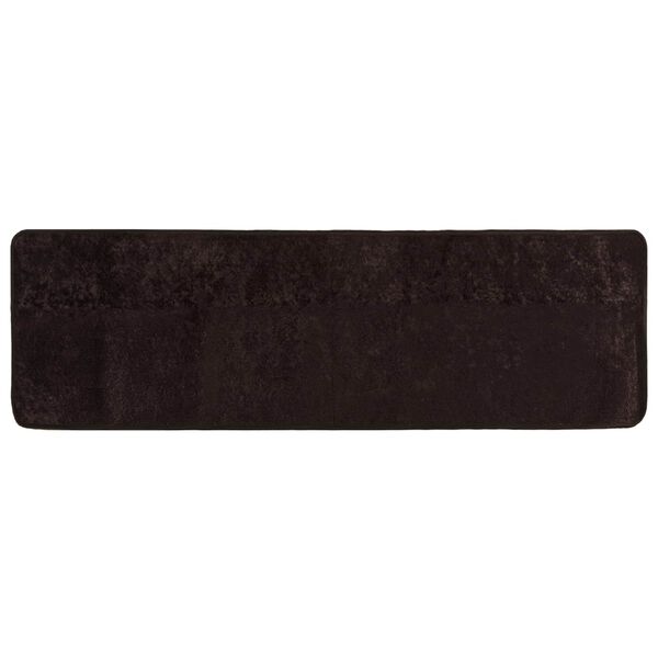 vidaXL Paklāja ceļ&scaron; MARSA Antracīts 250 x 80 cm Poliesters un PVC