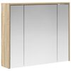 vidaXL Vannas istabas spoguļu skapis Sonoma ozols 73,5 x 16 x 62,5 cm
