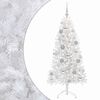 vidaXL Mākslīgā Ziemassvētku egle ar bumbiņu 150 cm 150 LED