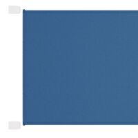 vidaXL vertikāla markīze, zila, 60x1000 cm, Oksfordas audums