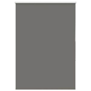 vidaXL rullo žalūzija pelēks 100x130cm auduma platums poliesters