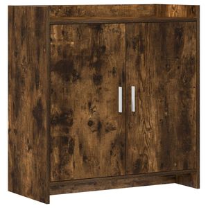 vidaXL Puse Kūpināts ozols 72 x 36 x 80 cm Inženierijas koks