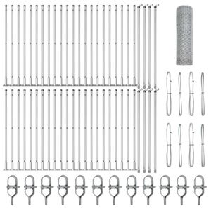 vidaXL Žoga āķis Sudraba