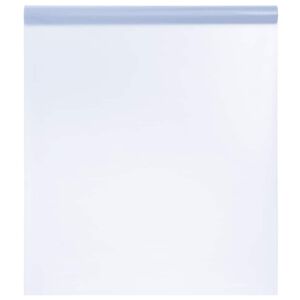 vidaXL loga plēve, matēta, pelēka, 45x500 cm, PVC
