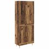 vidaXL Augstais skapītis Vecs koks 69,5 x 34 x 180 cm