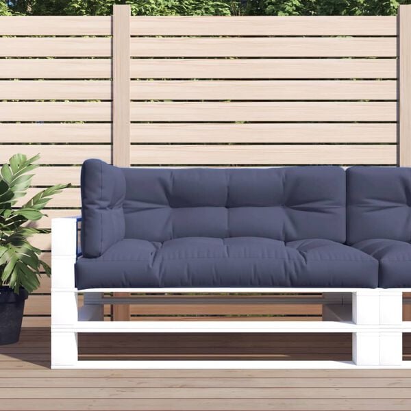 vidaXL pale&scaron;u matrači, 3 gab., tum&scaron;i zils audums