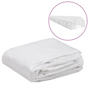 vidaXL siltumnīcas rezerves pārsegs, (36 m²), 3x12x2 m, caurspīdīgs