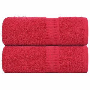 vidaXL dvieļi FROGN, 2 gab., sarkani, 30x30 cm, 360 g/m&sup2;