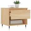 vidaXL kafijas galdiņi, 2 gab., ozola, 50x46x50 cm