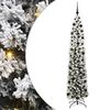 vidaXL Mākslīgā Ziemassvētku eglīte su 300 LED ar statīvu Zaļa 210 cm