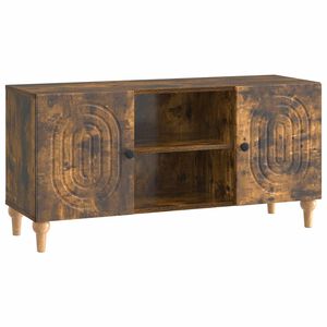 vidaXL Televizora skapī&scaron;a Kūpināts ozols 102 x 34,5 x 50 cm