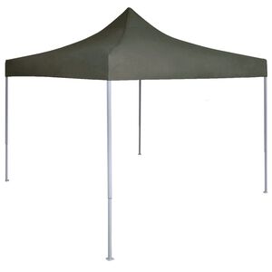 vidaXL saliekama nojume, profesionāla, antracītpelēka, 2x2 m, tērauds
