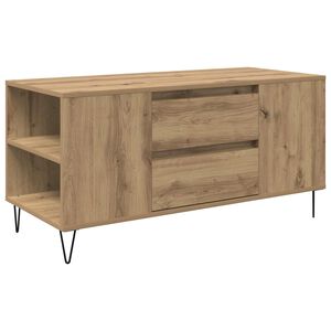 vidaXL Kafijas galdiņ&scaron; Artisānā ozols 102 x 44,5 x 50 cm