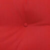 vidaXL Atpakaļ spilvens Sarkana 120 x 24 x 50 cm audums